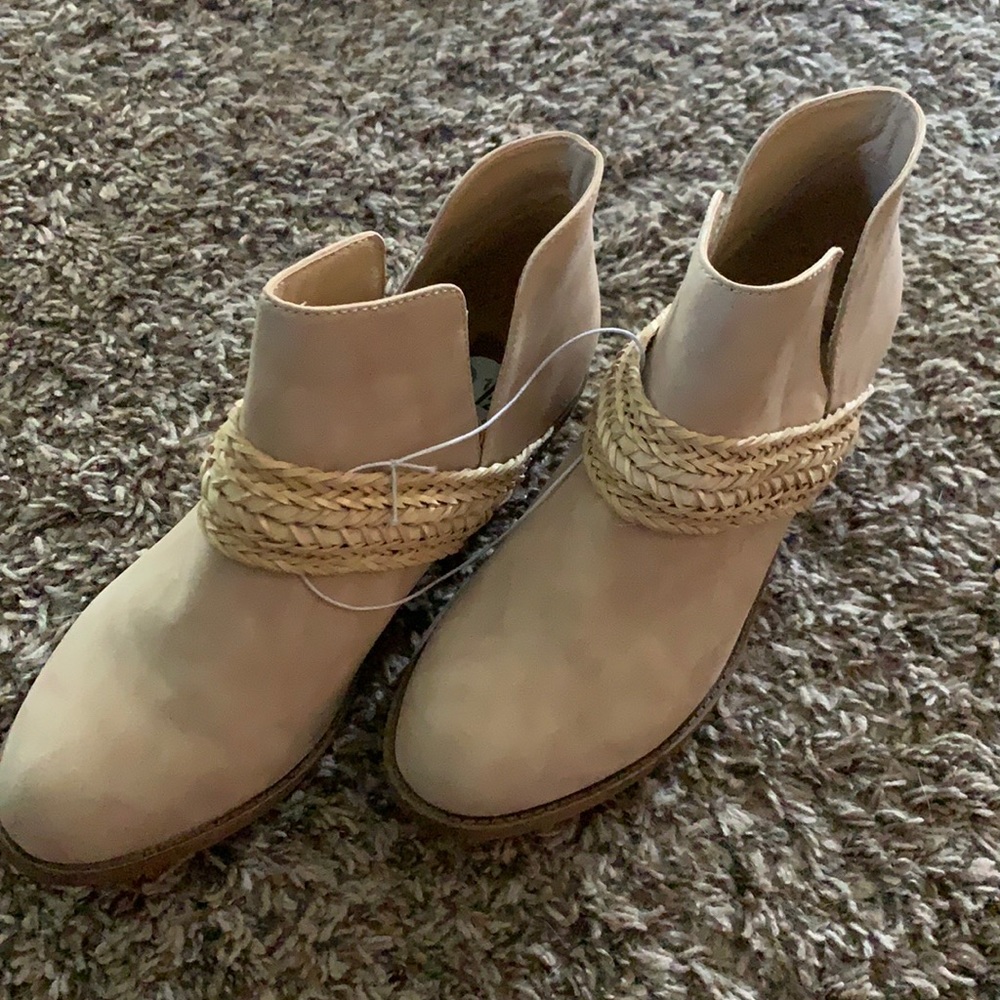 Brand new, never worn booties